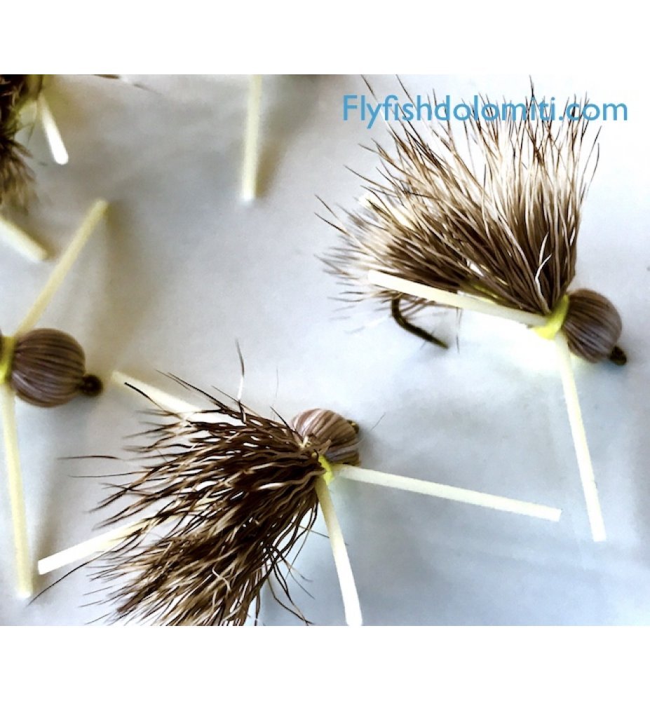 6 Mosche Tramogge Claret Per Pesca Alla Trota – World Class Flies, Mosche Artificiali